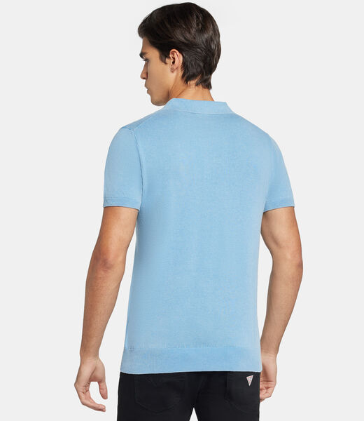 Cree washed polo sweater