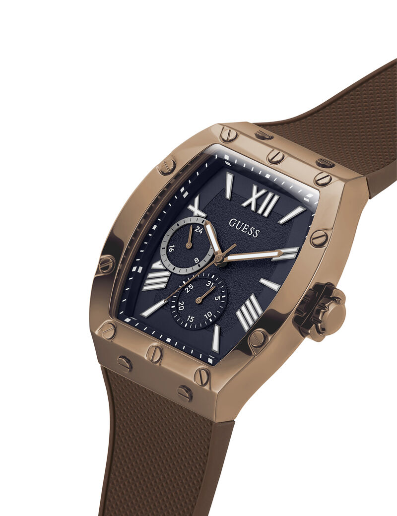 Brown Coffee Multi-function Watch