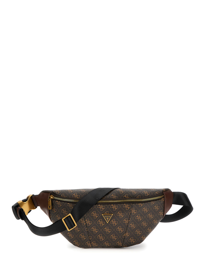 VEZZOLA SMRT TOP ZP - EDERLO MEDIUM BUM BAG-BEIGE/NATURALS