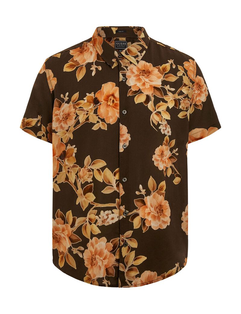 Floral shirt deals