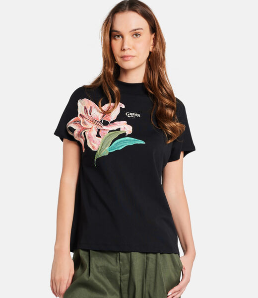 SL MOCK NK LILY TEE