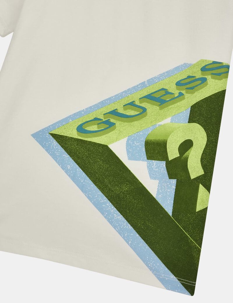 Front logo print t-shirt