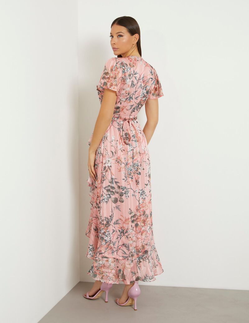 Floral print long dress