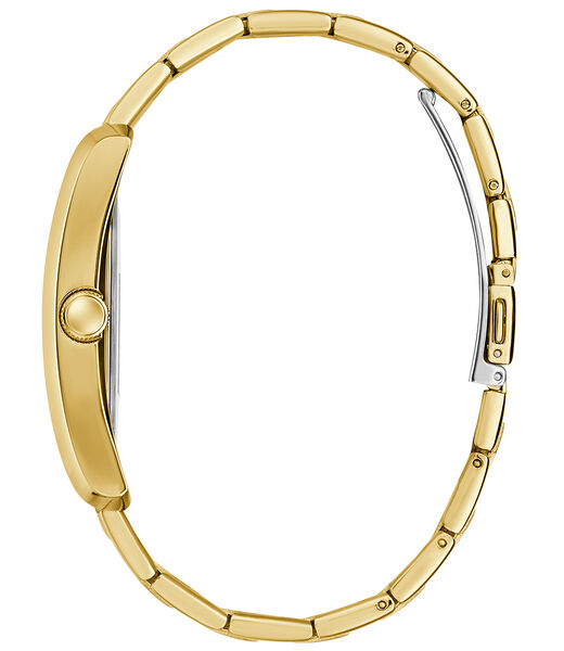 Mens Gold Tone Analog Watch