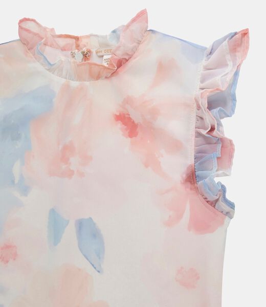 Chiffon sleeveless dress