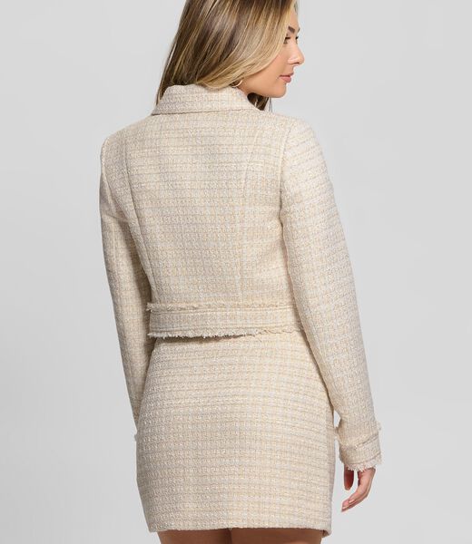 Cropped tweed jacket