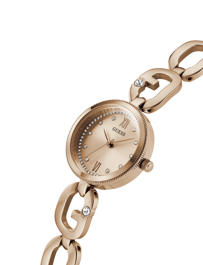 Ladies Rose Gold Tone Analog Watch