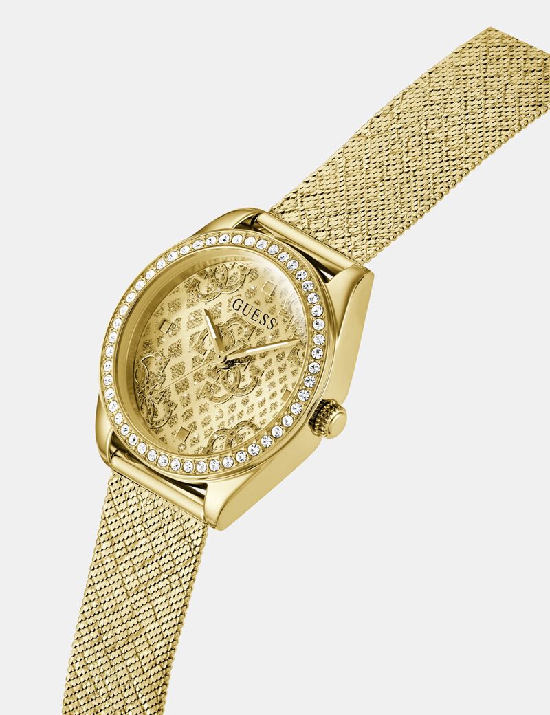 Ladies Gold Tone Analog Watch