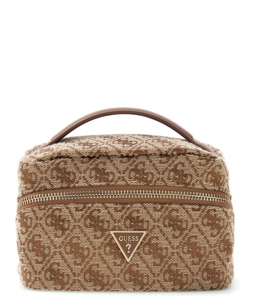 Jacquadr handle beauty bag