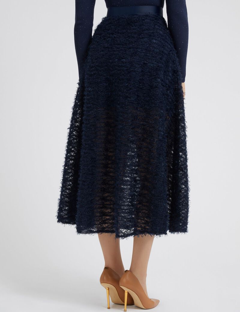 Tulleâ Rouches Long Skirt