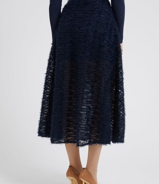 Tulleâ Rouches Long Skirt