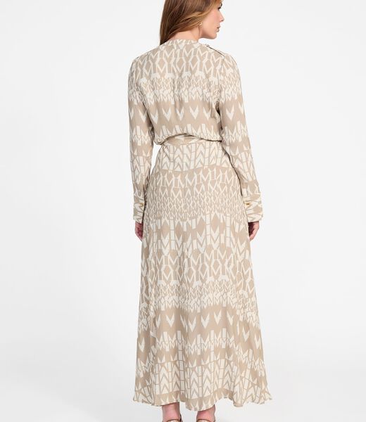 Marciano logo long dress