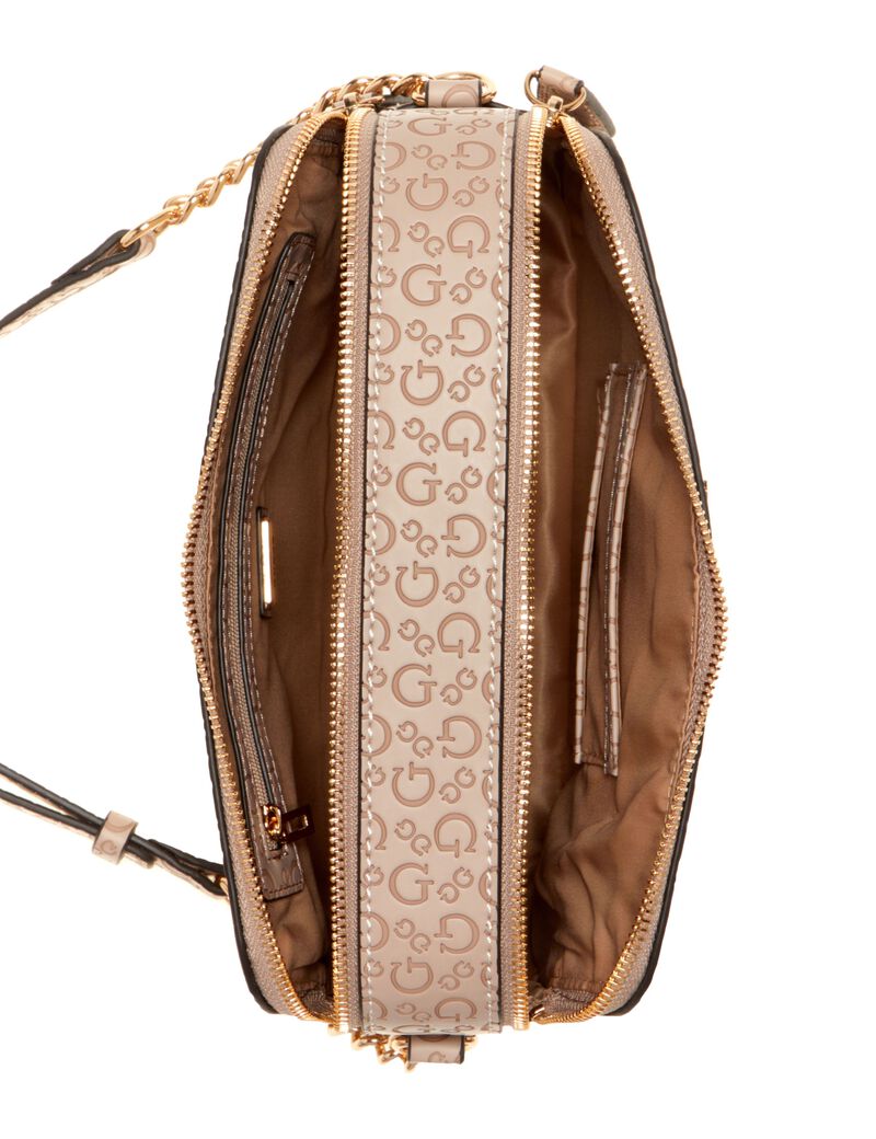 Zakaria double zip crossbody bag