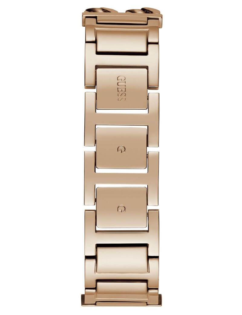 Analogue watch with crystal appliqu&eacute; detailing