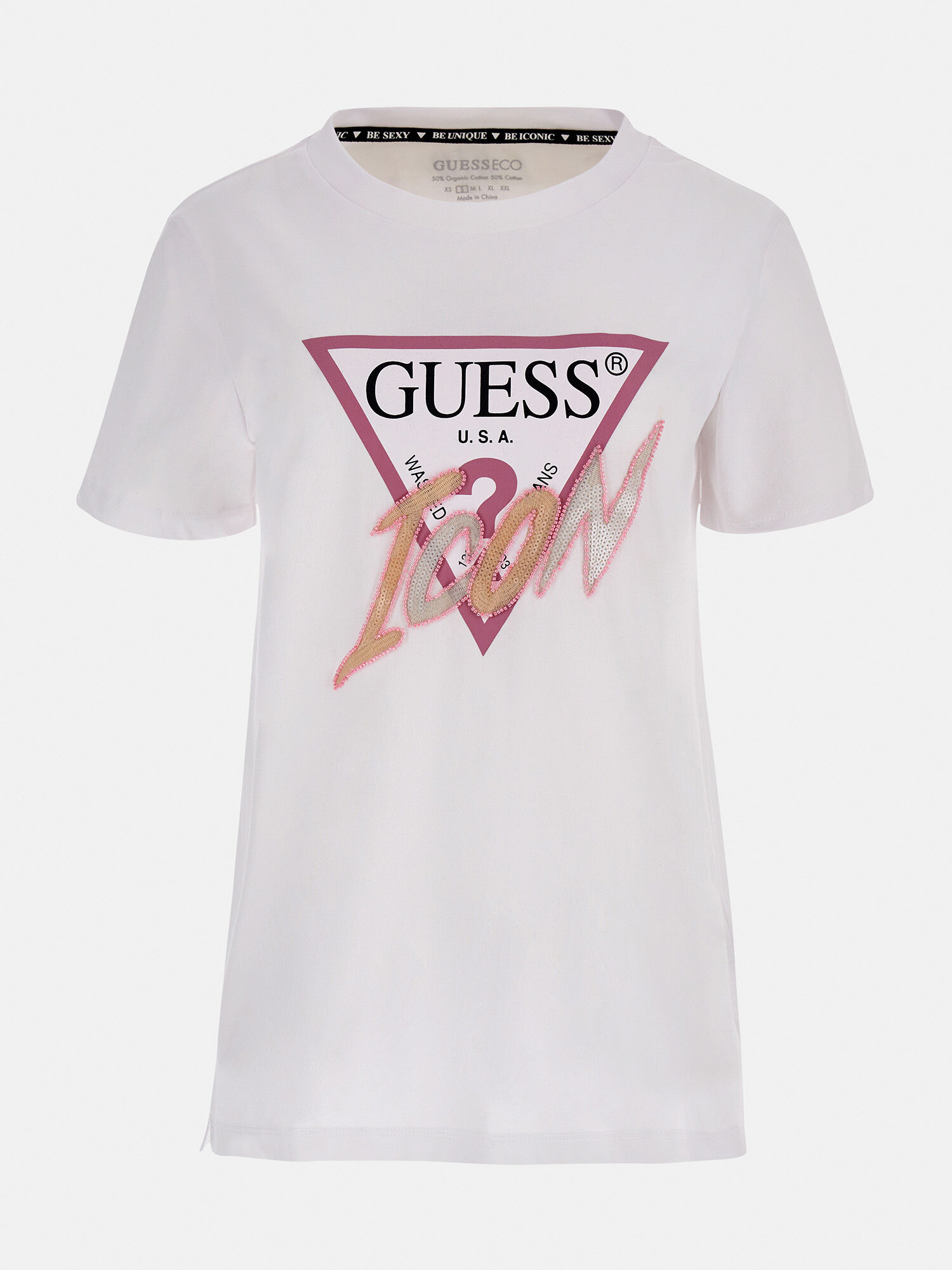 Guess shop shirt roze