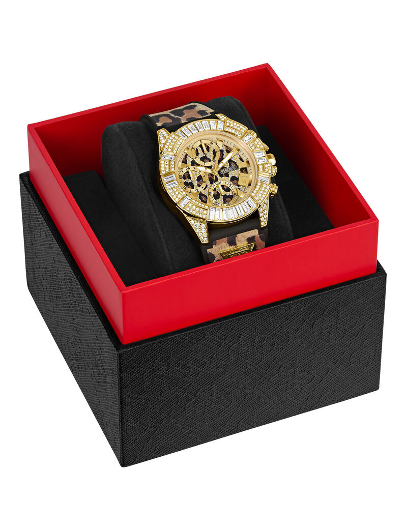 Crystal multi-function watch