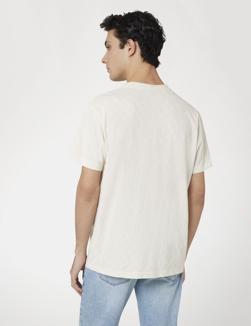 Checked t-shirt