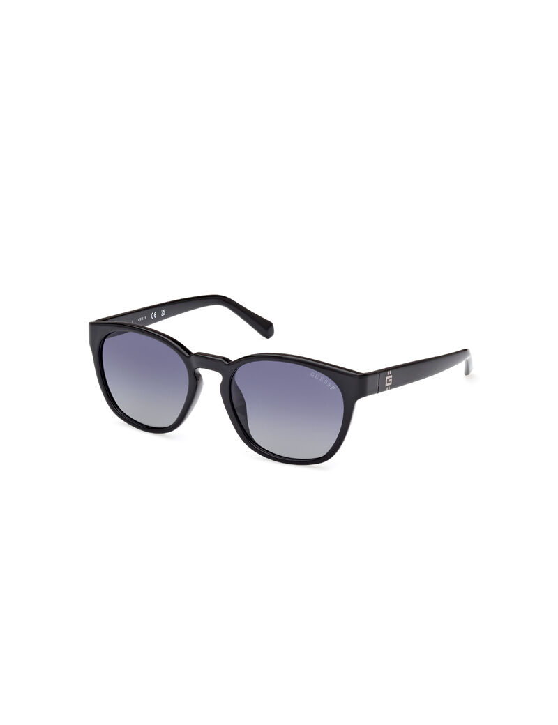 جيس shiny black   smoke polarized