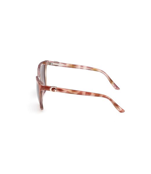 Square gradient brown smoke sunglasses