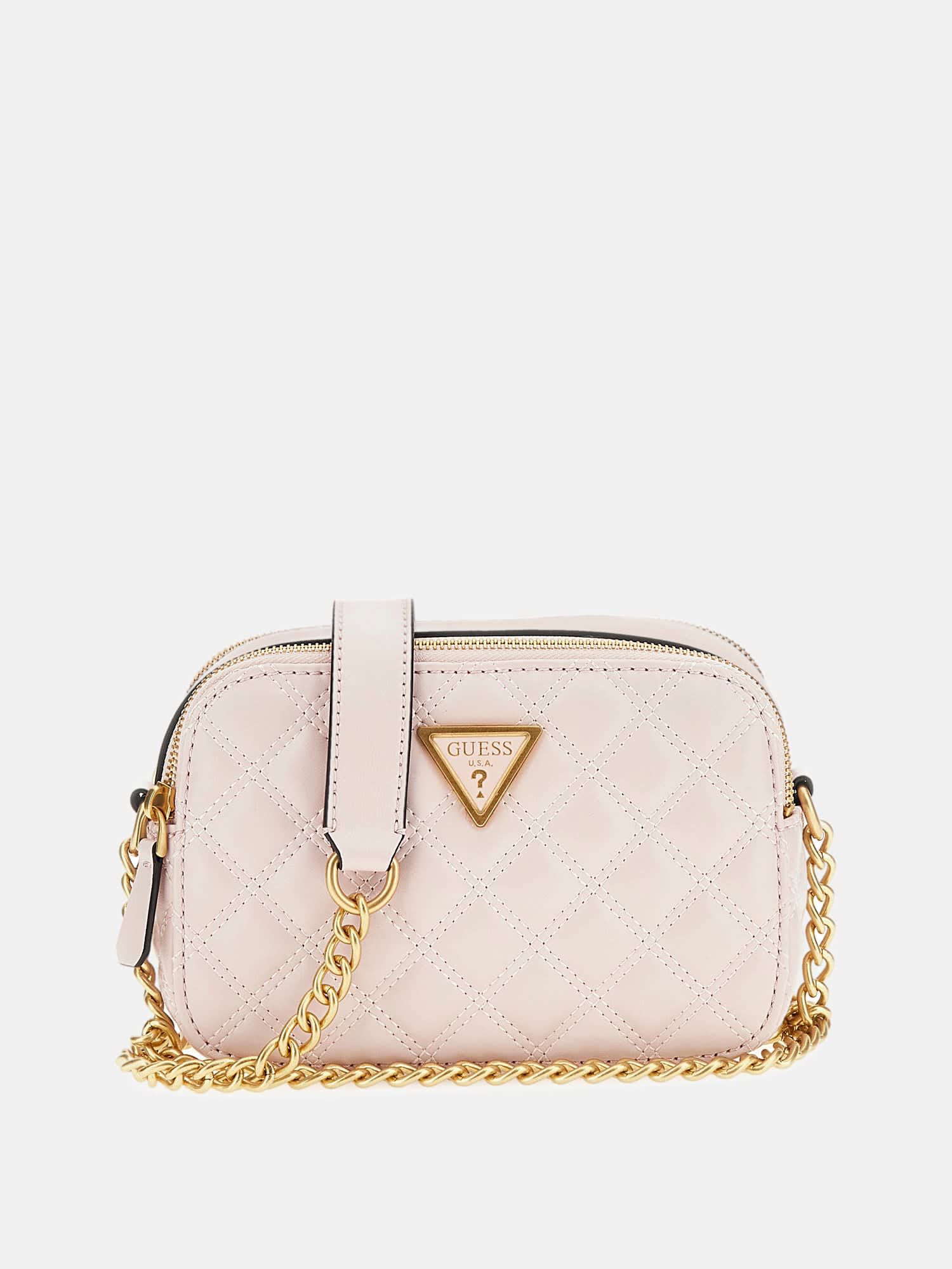Shop GUESS Online Giully quilted mini crossbody