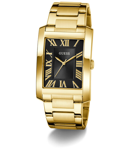 Mens Gold Tone Analog Watch
