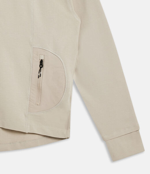 Zip-up sweatshirt