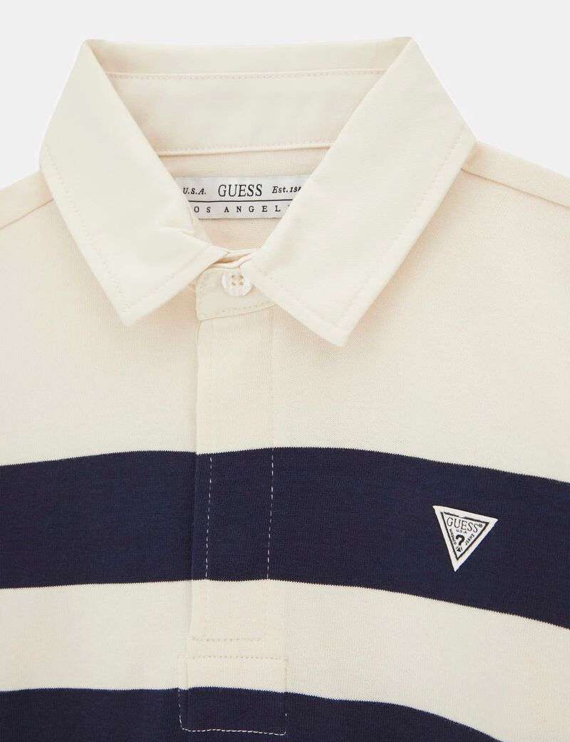 قميص بولو مخطط