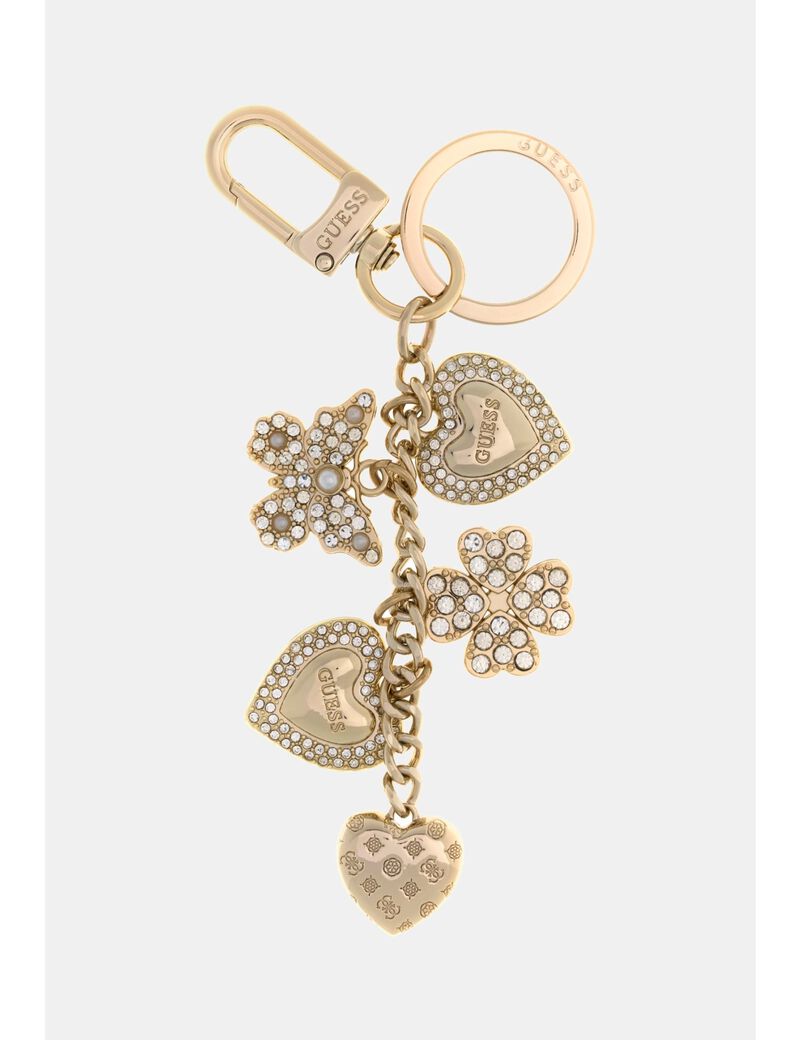 جيس rhinestones keychain