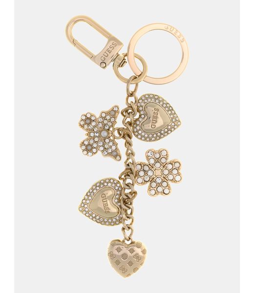 جيس rhinestones keychain