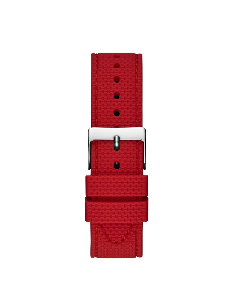 Red Multifunctional Watch
