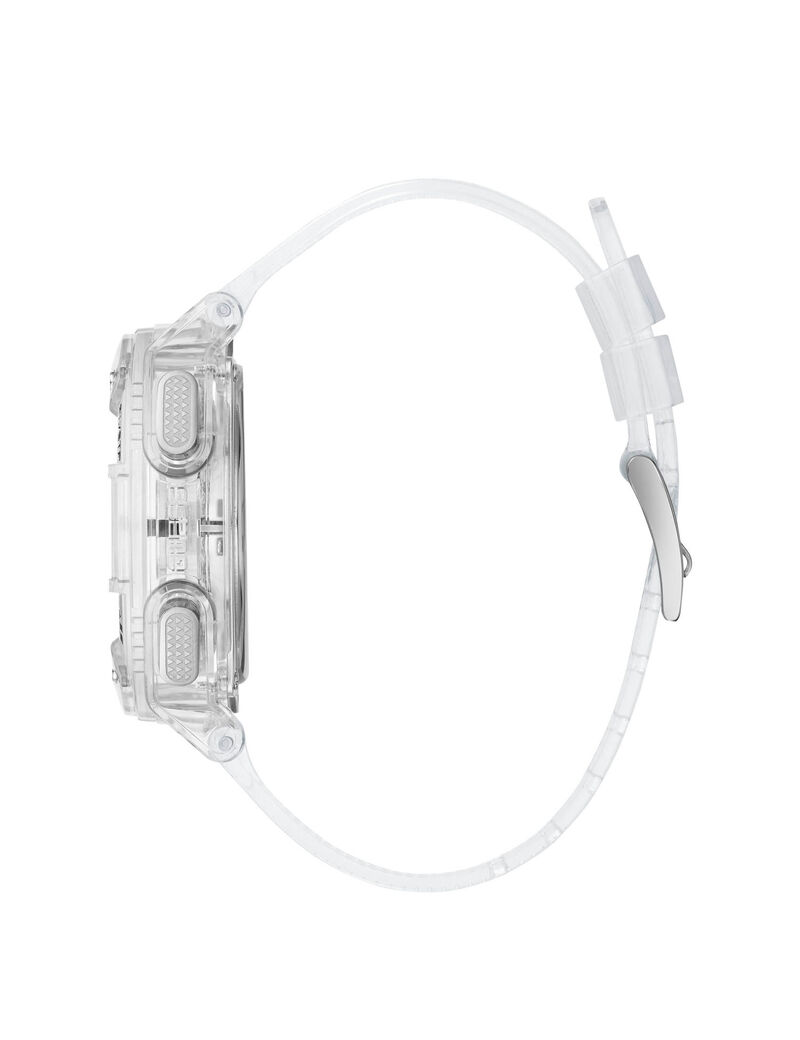 White Digital Watch