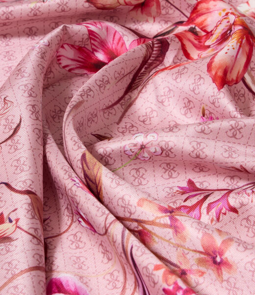 Floral Print Foulard