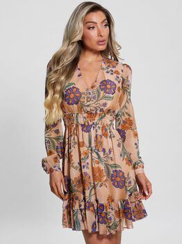 All Over Print Mini Dress
