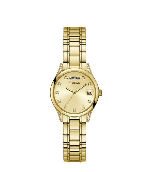 Gold Multifunction Analog Watch