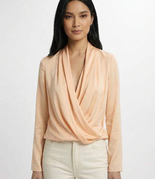 Kate longsleeve surplice top