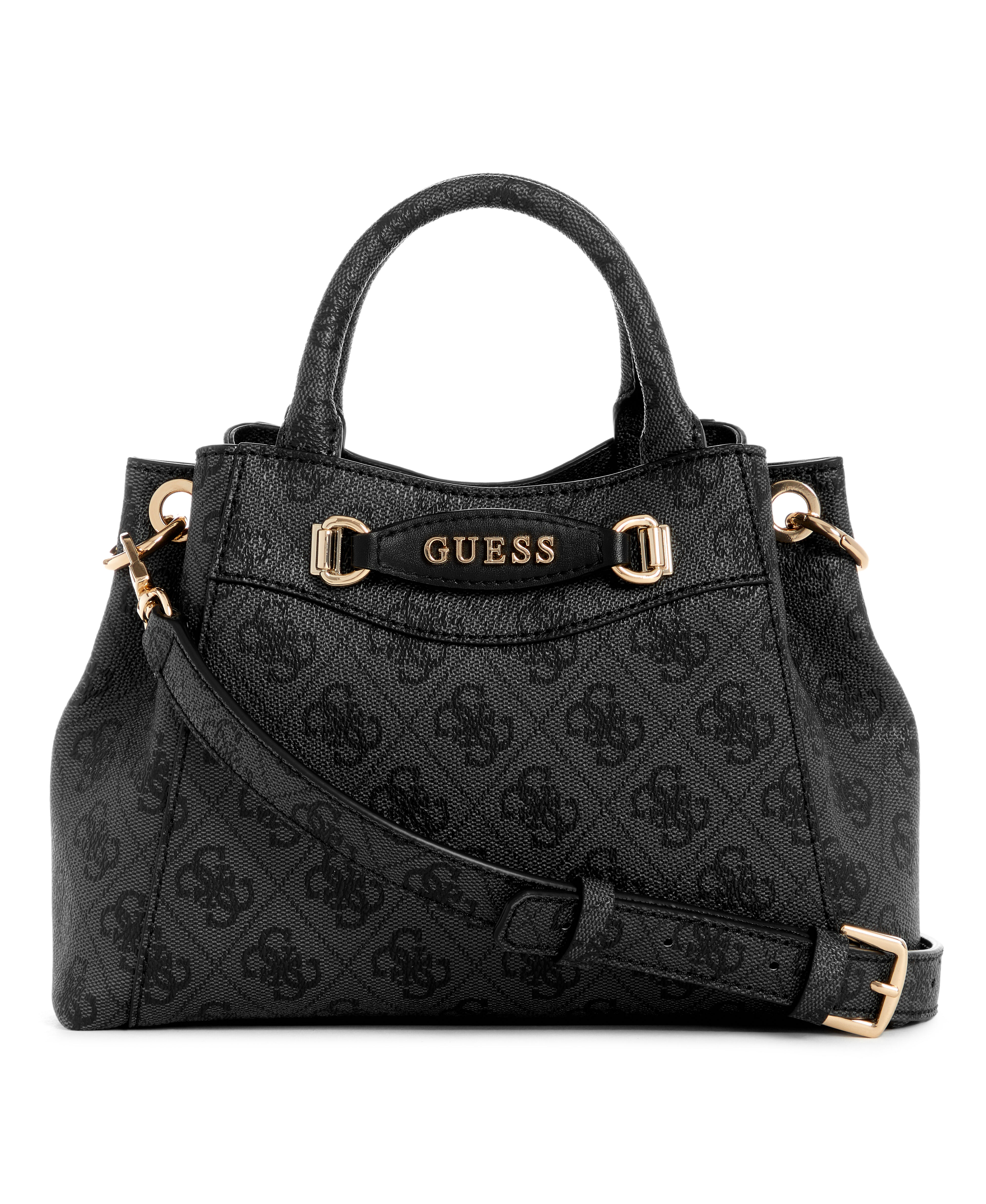 ★TOUT Y EST★ EMERA Lettering Logo Mini Satchel Bag HO1A3A2 GUESS-Umhaengetasche-Emera-