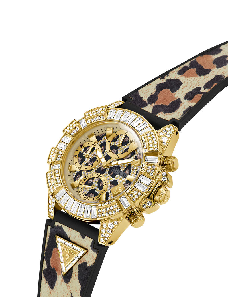 Crystal multi-function watch
