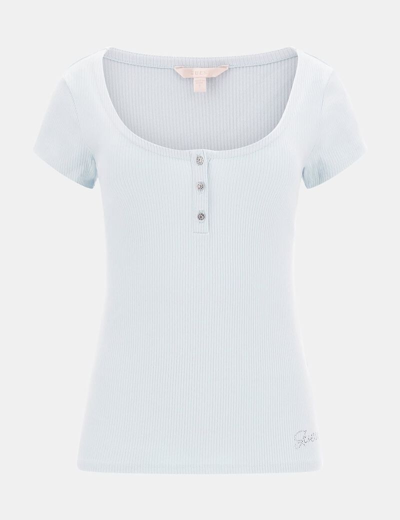 Jewel buttons top