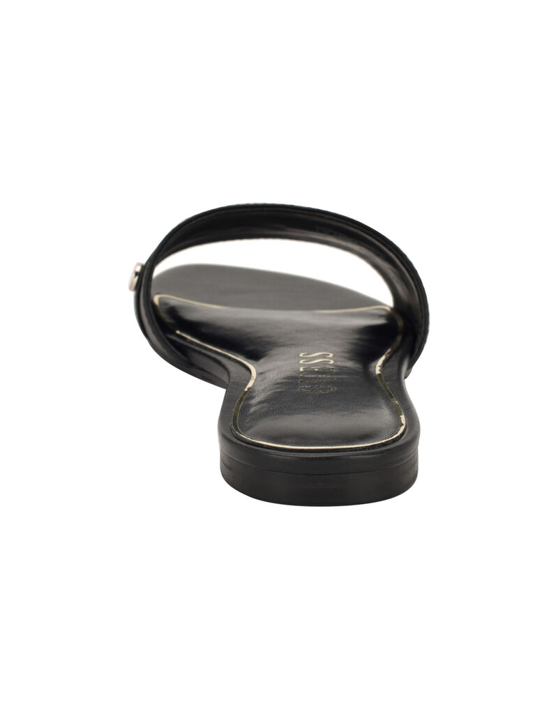 Tasam logo slide flat sandal