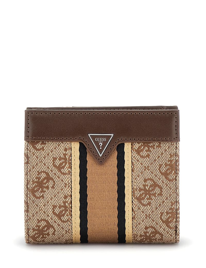 Madrid 4G logo print wallet