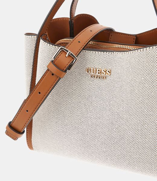 Nicolette Logo-Detail Charm Mini Shoulder Bag