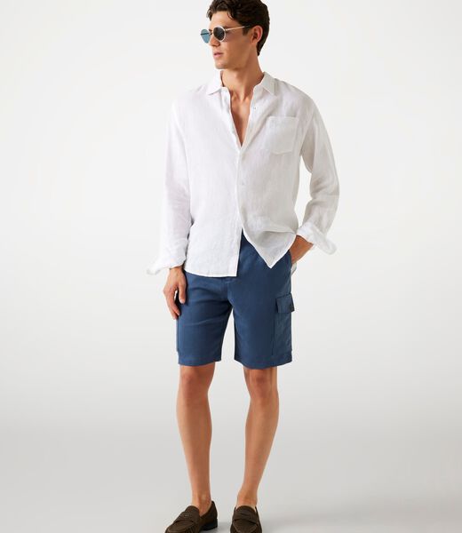 Twill cargo shorts