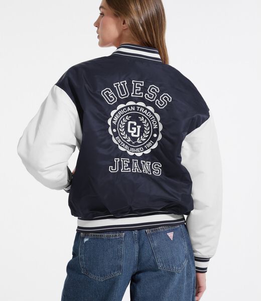Embroidered Varsity Jacket