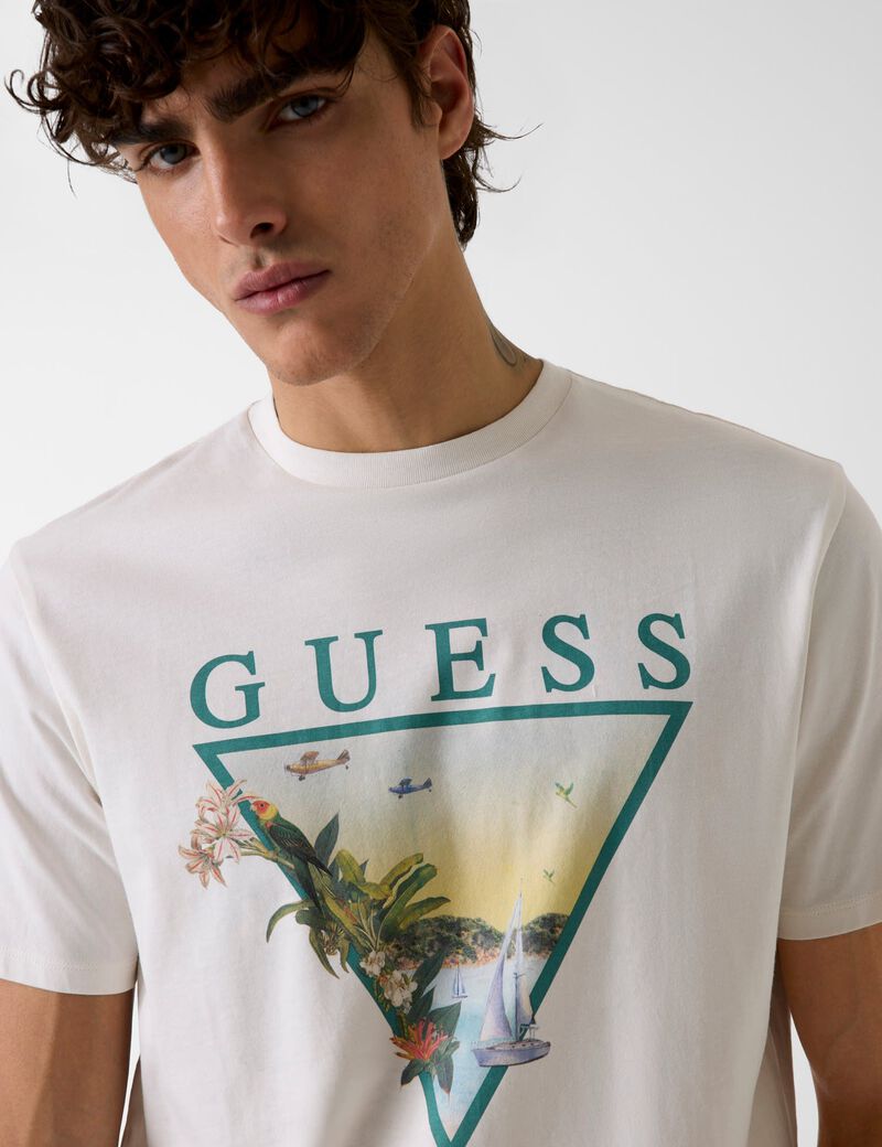 SS BSC SUNSET TRIANGLE TEE