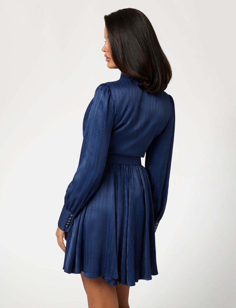 Marciano fit-and-flare mini dress