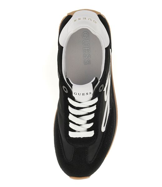 SKROLL - SUEDE-BEIGE/NATURALS