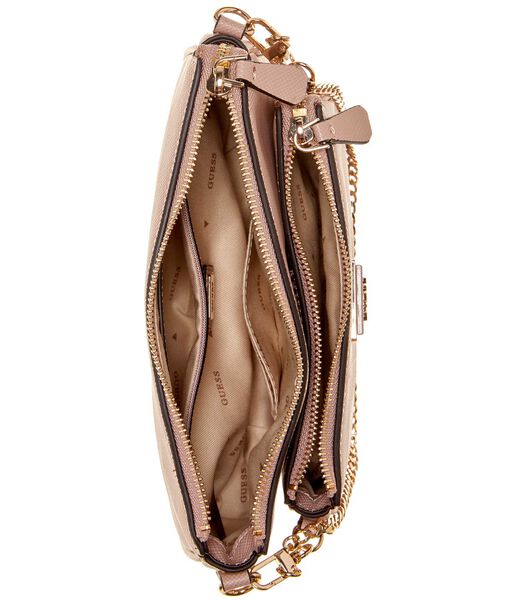 Noelle Saffiano Mini Crossbody Bag