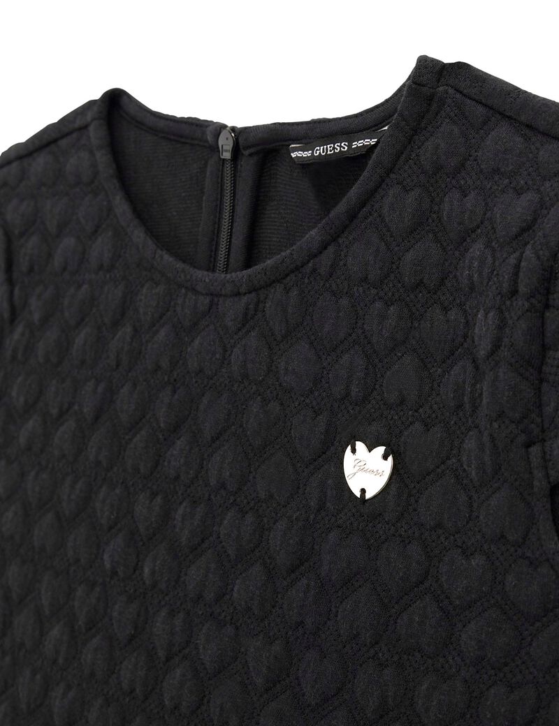 Bonded knit dress