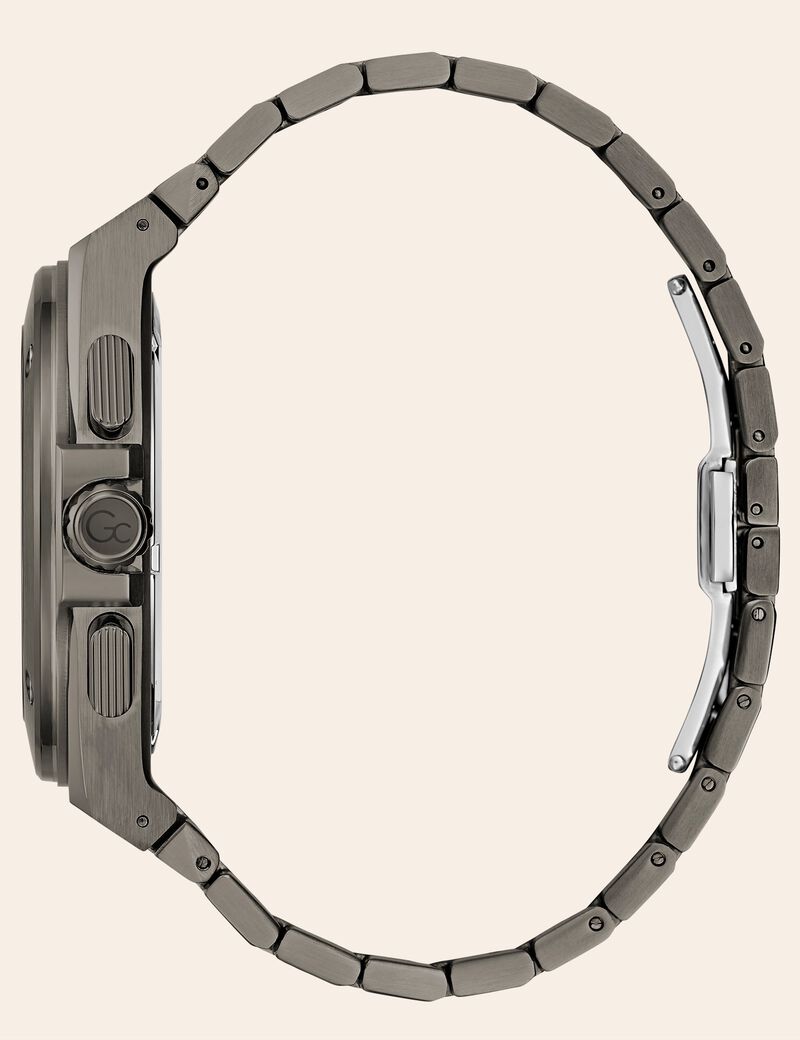 GC steel chronograph watch