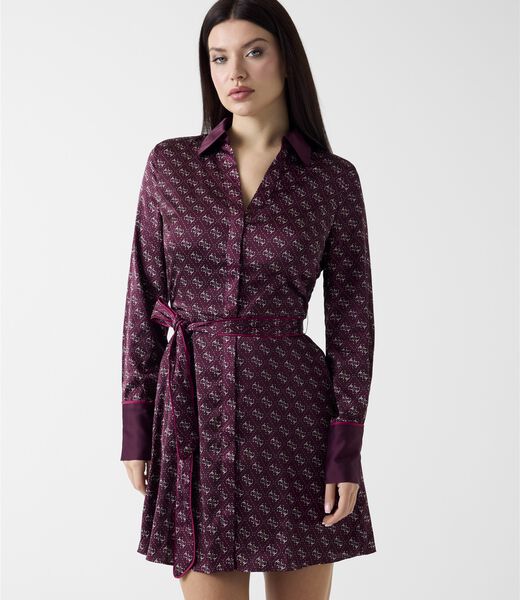 Blerta long sleeve chemisier dress